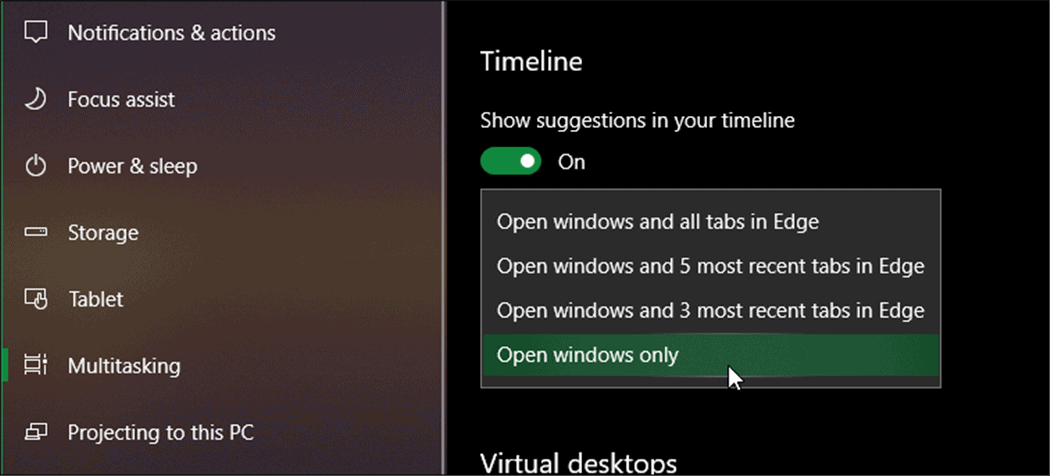 How to Remove Edge Browser Tabs from Windows 10 Alt Tab - 59