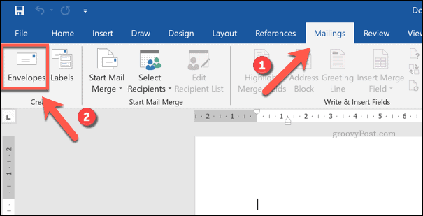 How to Create and Print Envelopes in Microsoft Word - 91