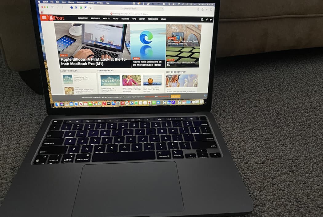 Apple Silicon A First Look At The 13 Inch Macbook Pro M1