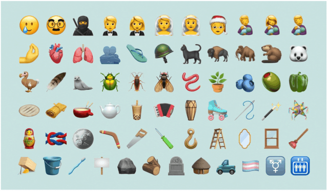 Some New Emojis Set to Debut in 2021, Not Many Until 2022
