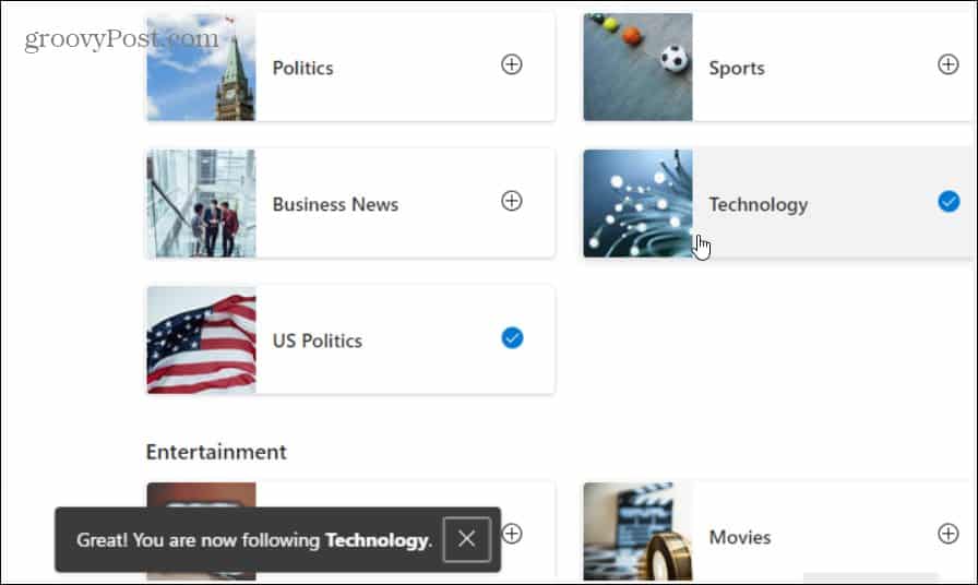 How to Manage Topics on the News and Interests Widget on Windows 10 - 50