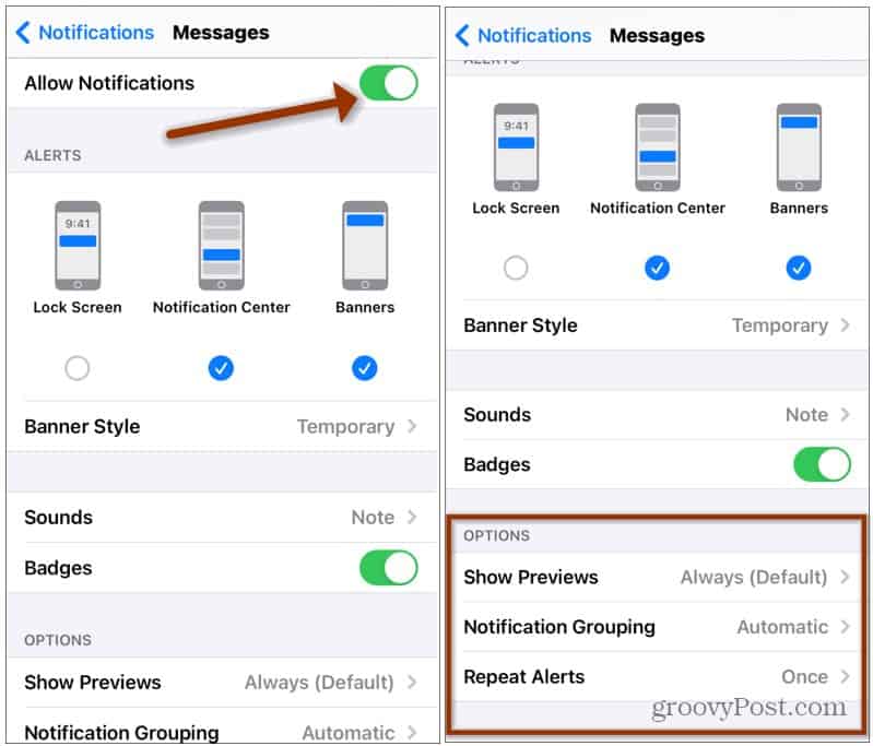How to Stop Notifications from Appearing on iPhone Lock Screen - 93