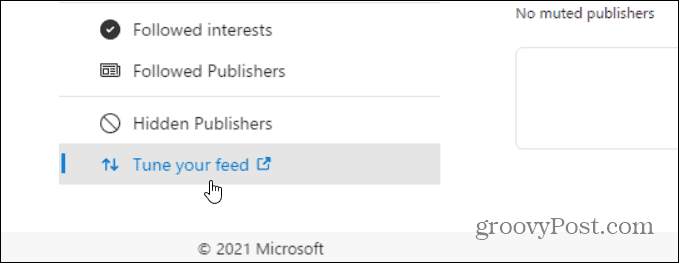 How to Manage Topics on the News and Interests Widget on Windows 10 - 92