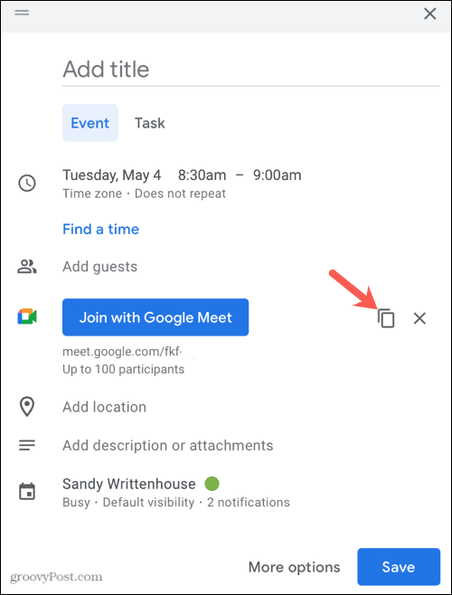 How to Schedule a Google Meet Online or on Mobile - 8