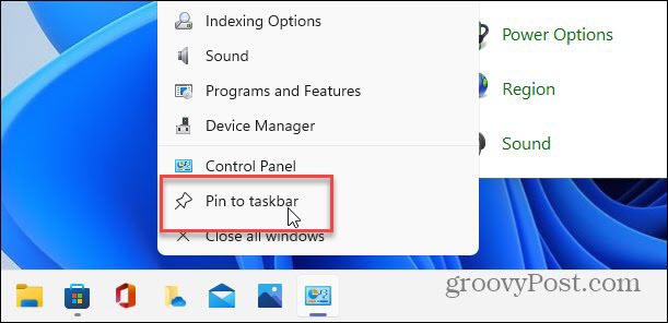 How to Add Control Panel to the Windows 11 Start Menu or Taskbar - 37