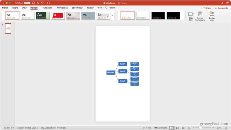 Portrait Slide Orientation in PowerPoint on Mac