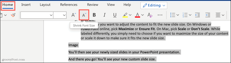 How To Shrink Text To Fit On One Page In Microsoft Word Digisrun