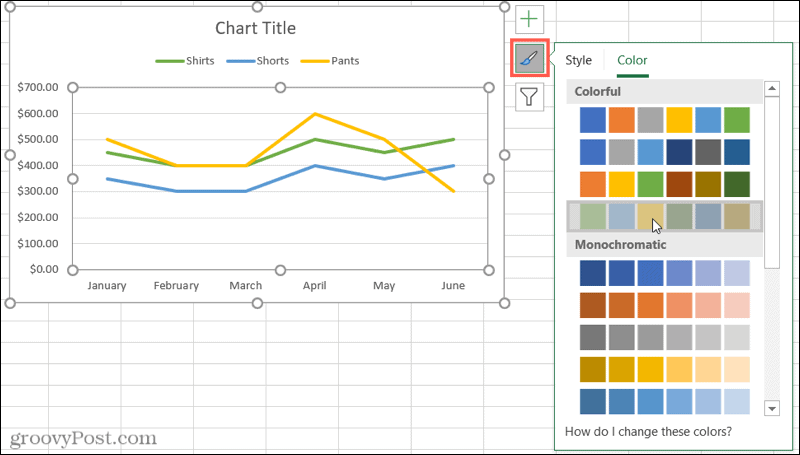 How to Create a Line Chart in Microsoft Excel - 52