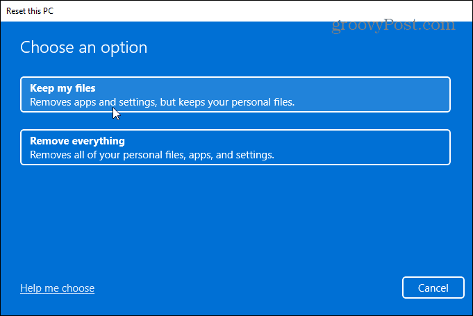 How to Reset a Windows 11 PC to Factory Settings - 23