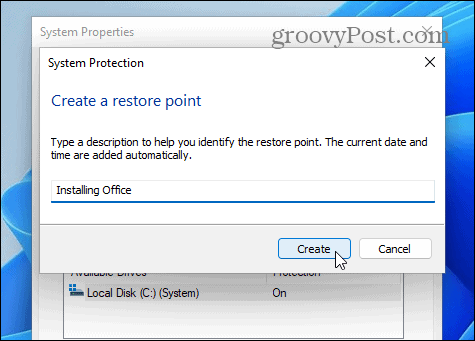 How to Create a Restore Point on Windows 11 - 55