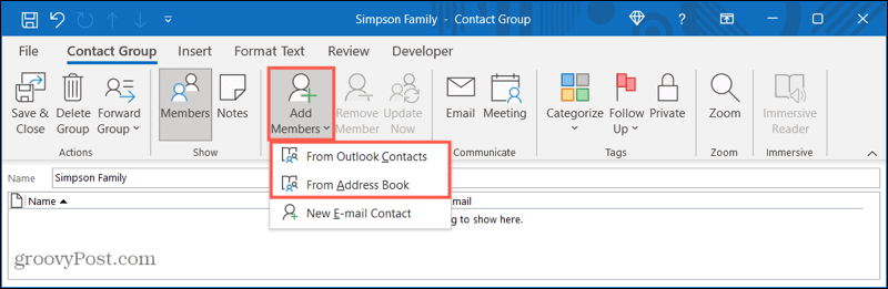How to Create a Contact Group or Distribution List in Outlook - 84