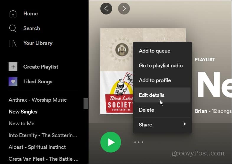 How to Change Spotify Playlist Picture - 85