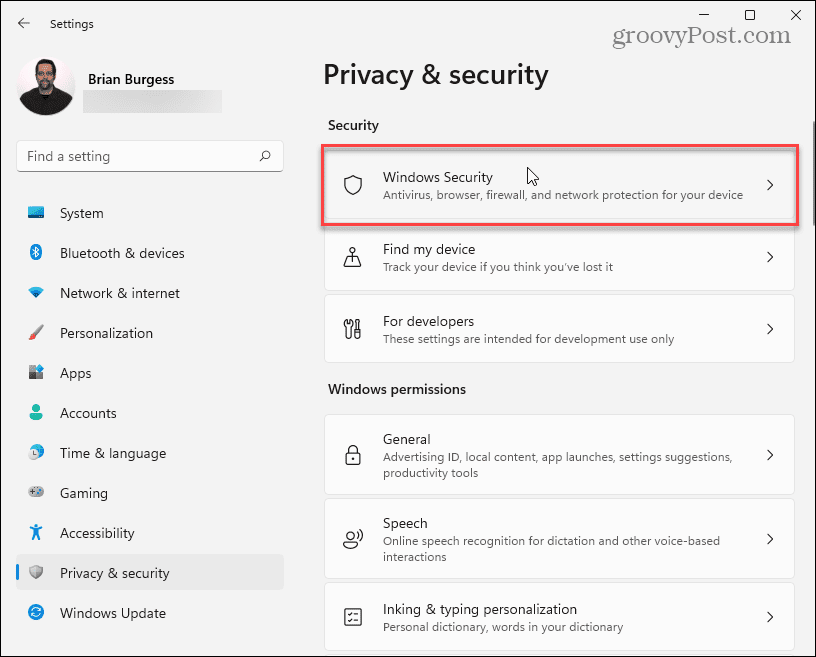 How to Enable or Disable Windows Security in Windows 11 - 4