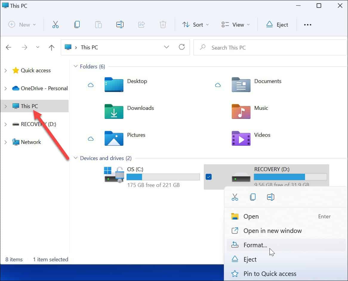 How to Format a Drive from File Explorer on Windows 11 - 97