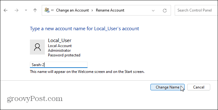 How to Change Your Account Name on Windows 11 - 59