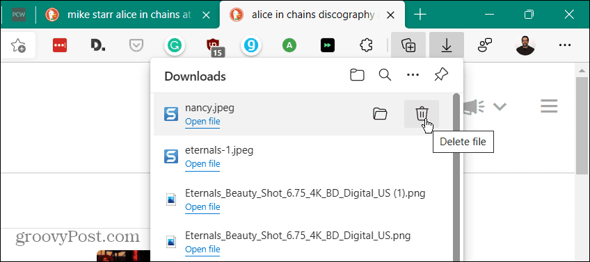 How to Delete Downloads History in Microsoft Edge - 19