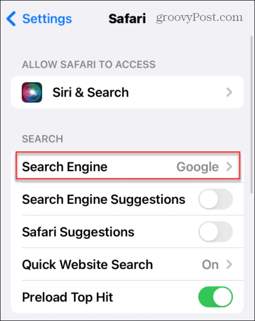 How to Change the Search Engine on iPhone and iPad - 37