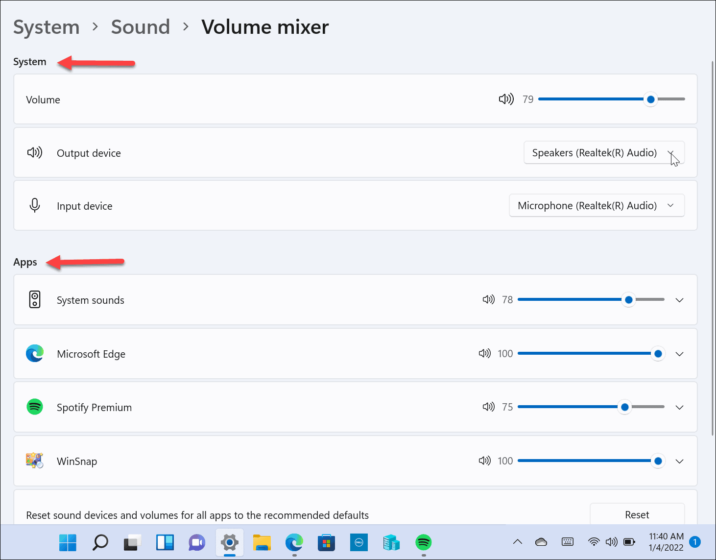 How to Restore the Volume Mixer Windows 11