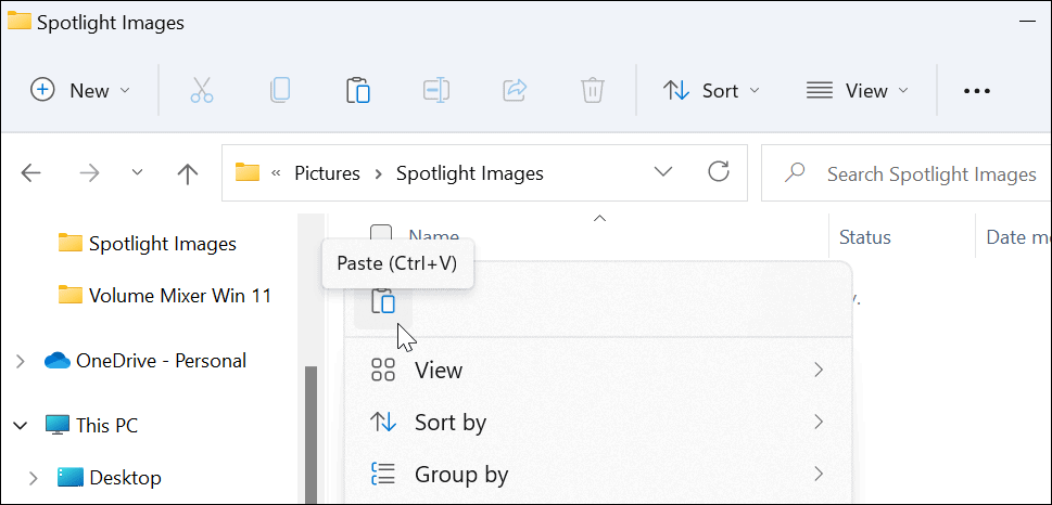 How to Save Spotlight Collection Images on Windows 11 - 22