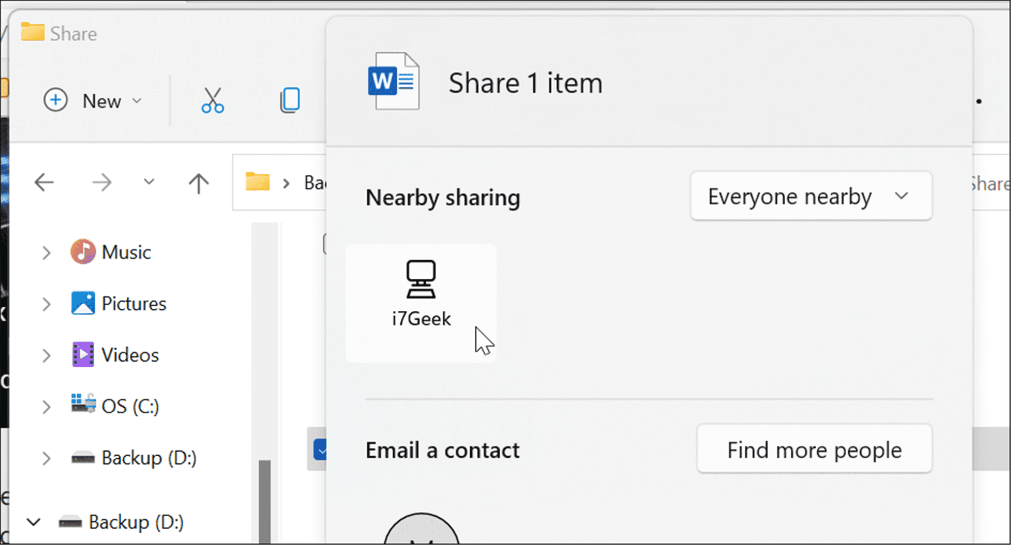 How to Use Nearby Sharing on Windows 11 - 70
