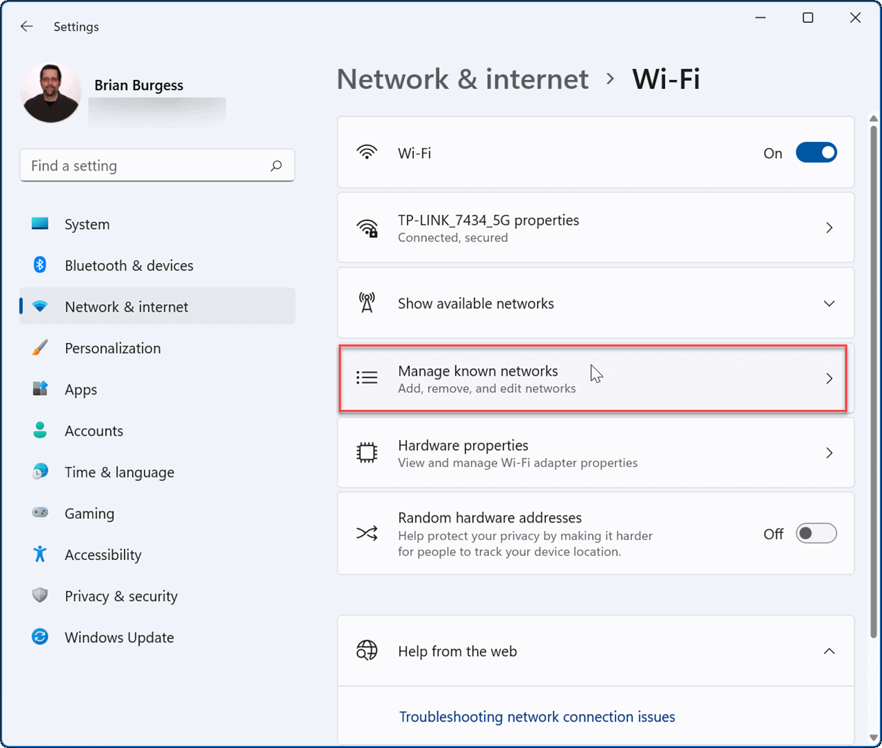 How to Forget a Wi Fi Network on Windows 11 - 40