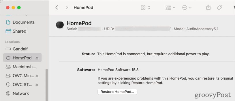 How to Restart or Reset a HomePod Mini - 96