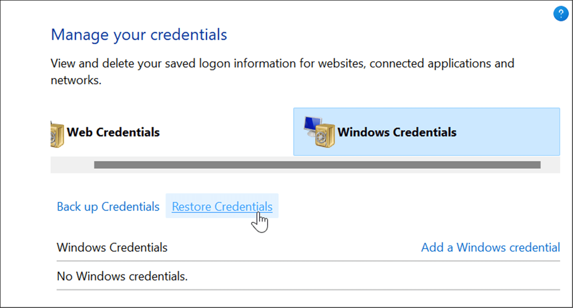 How to Use Credential Manager on Windows 11 - 85