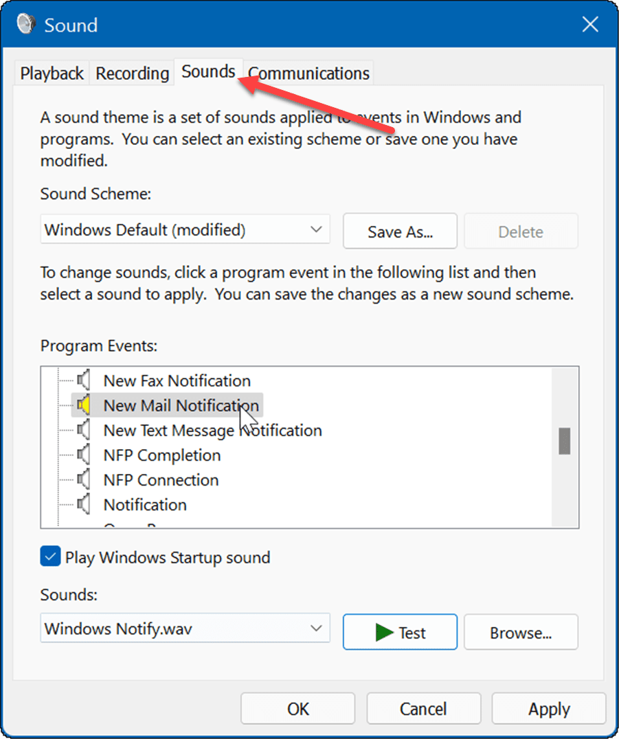 How to Manage System Sounds on Windows 11 - 68