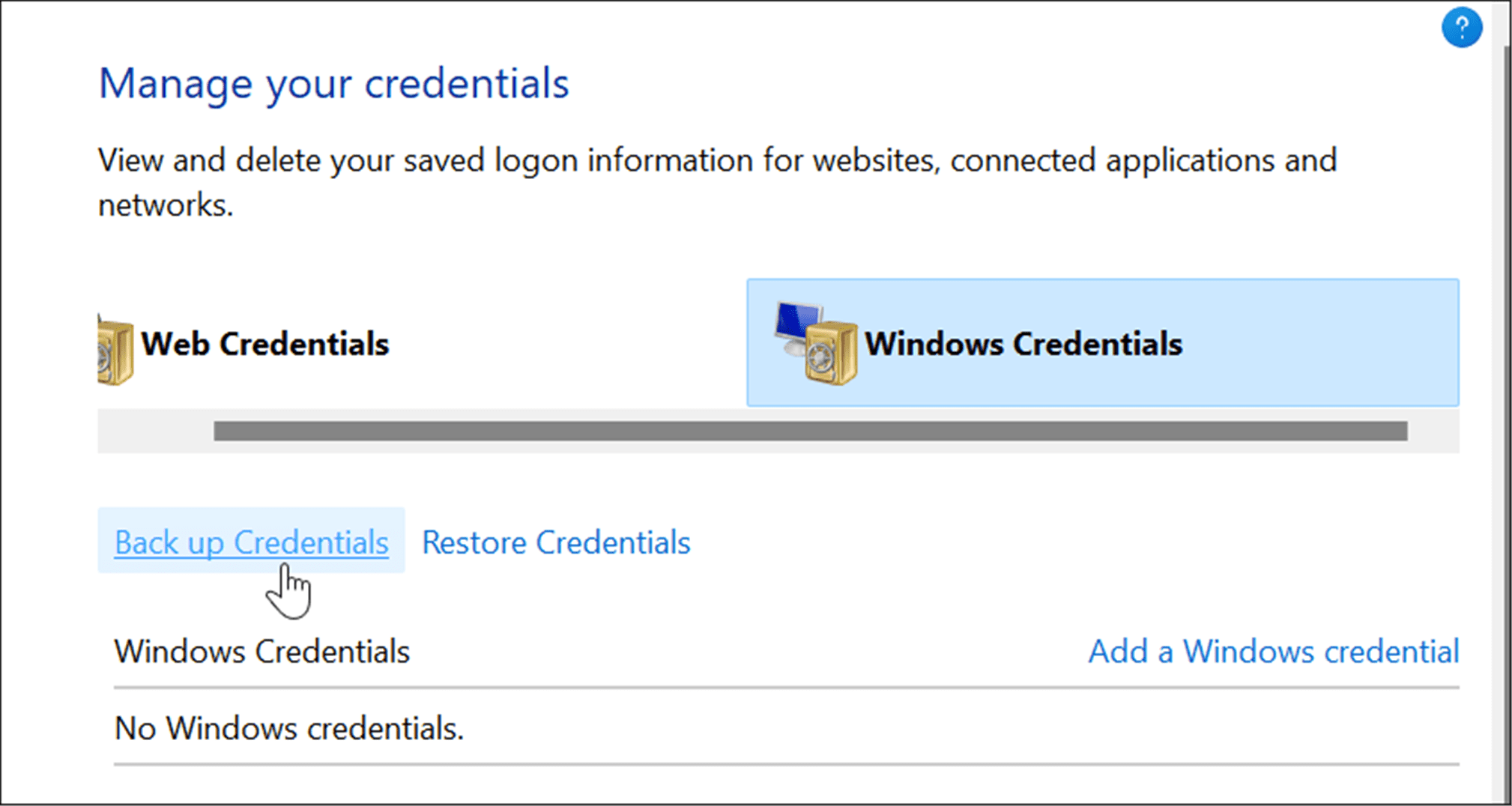 How to Use Credential Manager on Windows 11 - 21