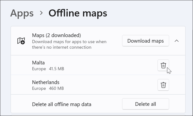 How to Download Offline Maps on Windows 11 - 52