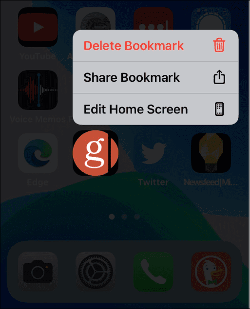 How to Add a Website to the Home Screen on iPhone - 52