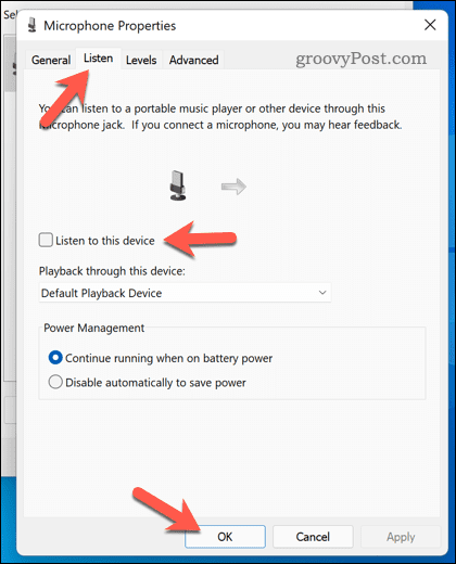 How to Stop Hearing Yourself on Mic on Windows 11   10 - 83