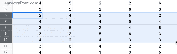How to Insert Multiple Rows in Google Sheets - 42