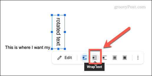 How to Rotate Text in Google Docs - 94