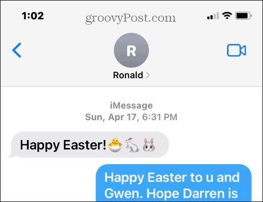 Print Text Messages on iPhone