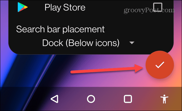 android dock icon