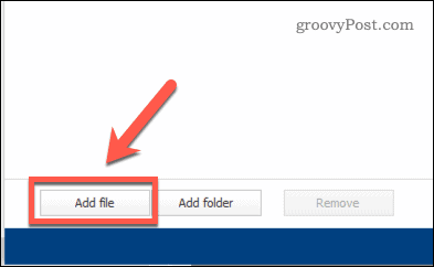 file deleter add file