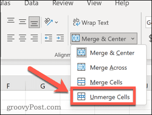 How to Find Merged Cells in Excel  And Remove Them  - 22