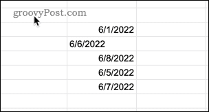 How to Sort by Date in Google Sheets - 5