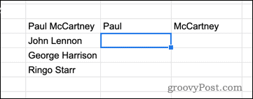 How to Separate Names in Google Sheets - 17