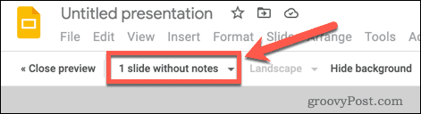 How to Print Google Slides With Notes - 13