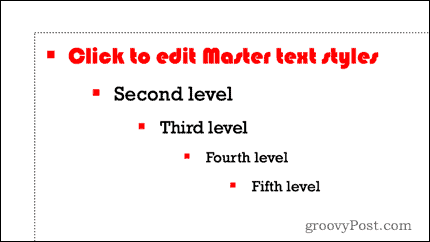 text styles in powerpoint