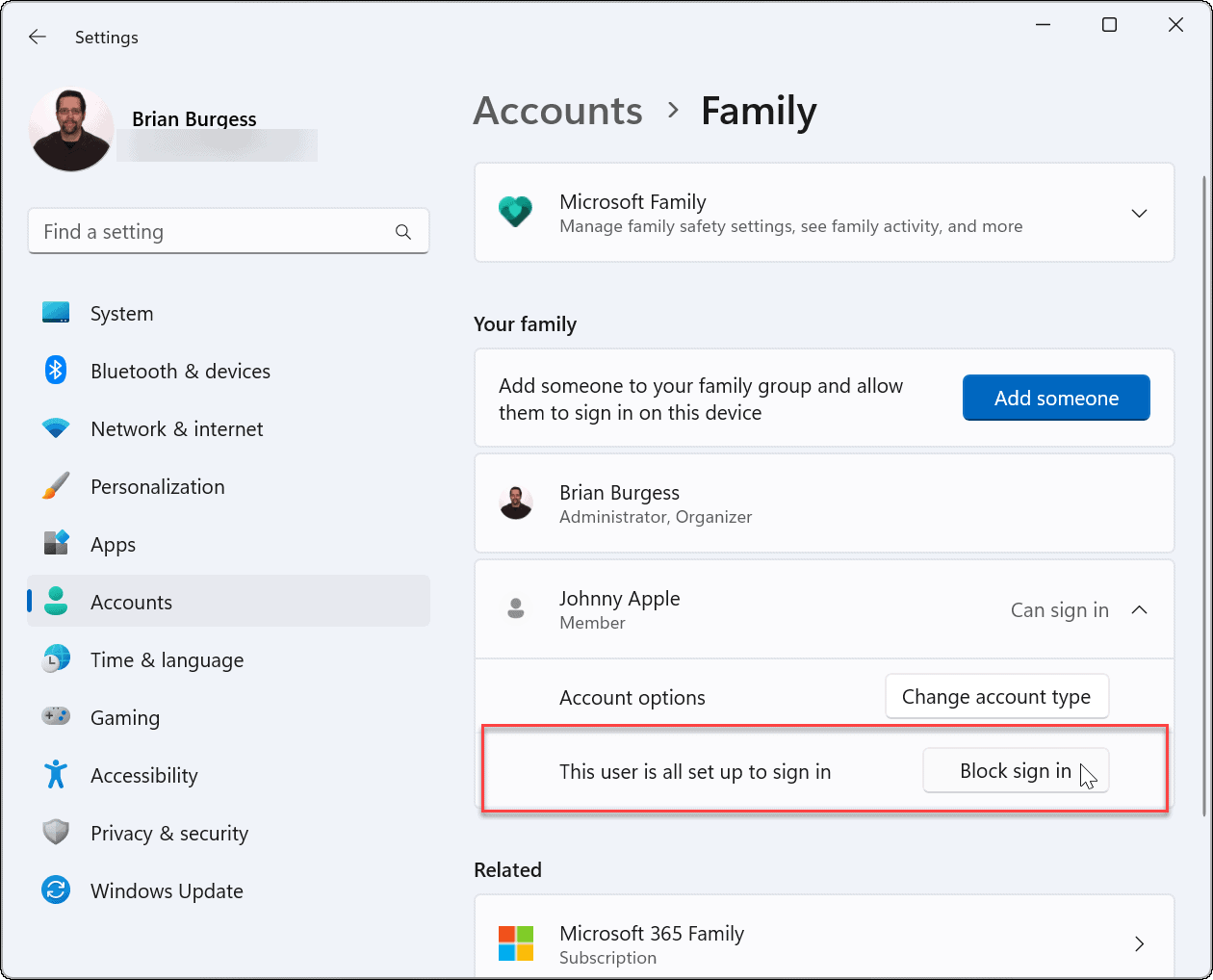 How to Temporarily Disable an Account on Windows 11 - 24