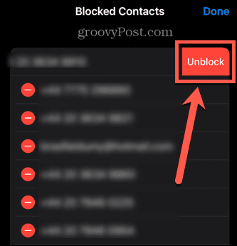 How to Find Blocked Numbers on iPhone - 46
