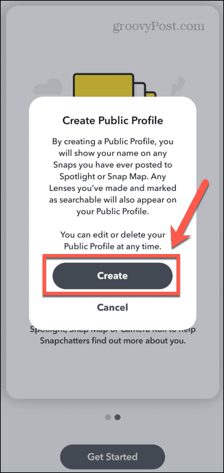 How to Make a Public Profile on Snapchat - 55