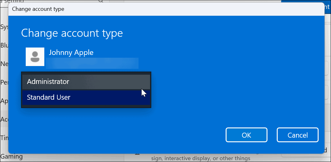 How to Change Account Type on Windows 11 - 68