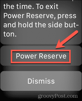 How to Turn Off Power Reserve on Apple Watch - 51