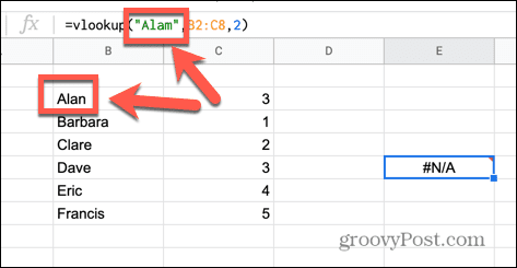 How to Fix a Formula Parse Error in Google Sheets - 18