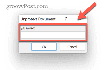 How to Unlock a Word Document - 5