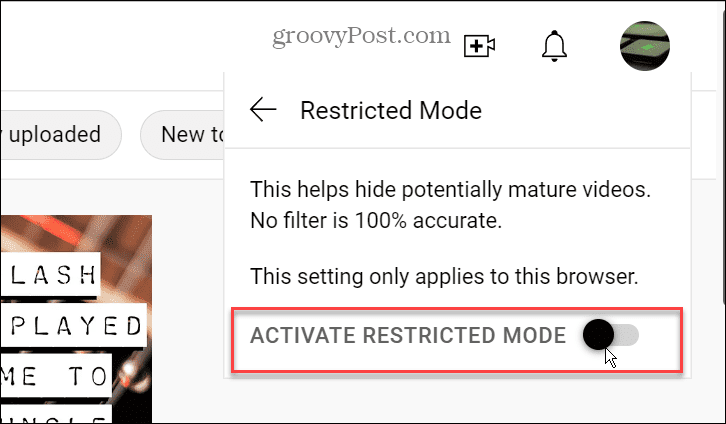 How to Turn Off Restricted Mode on YouTube - 31